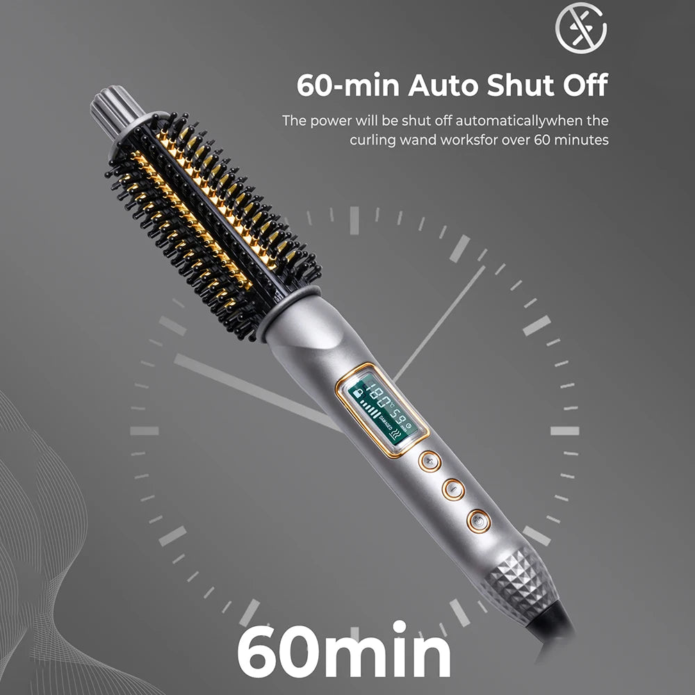 Heated Curling Styling Brush
