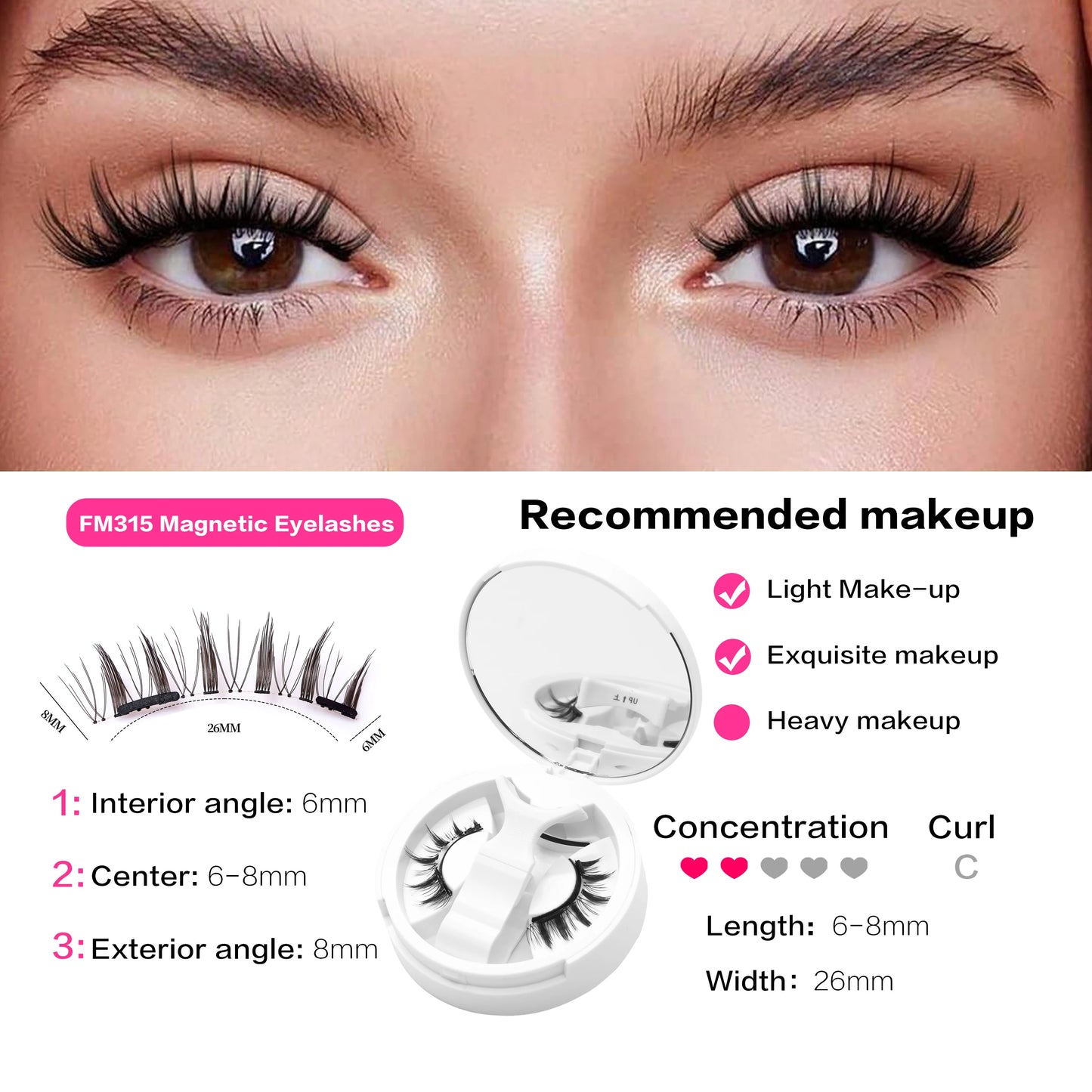 Magnetic Eyelash Kit