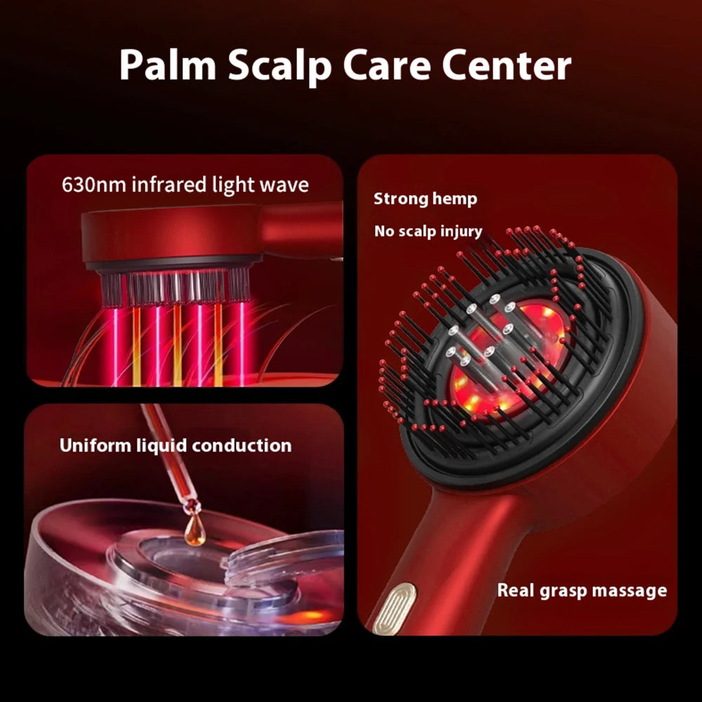 Red Light Hair Comb