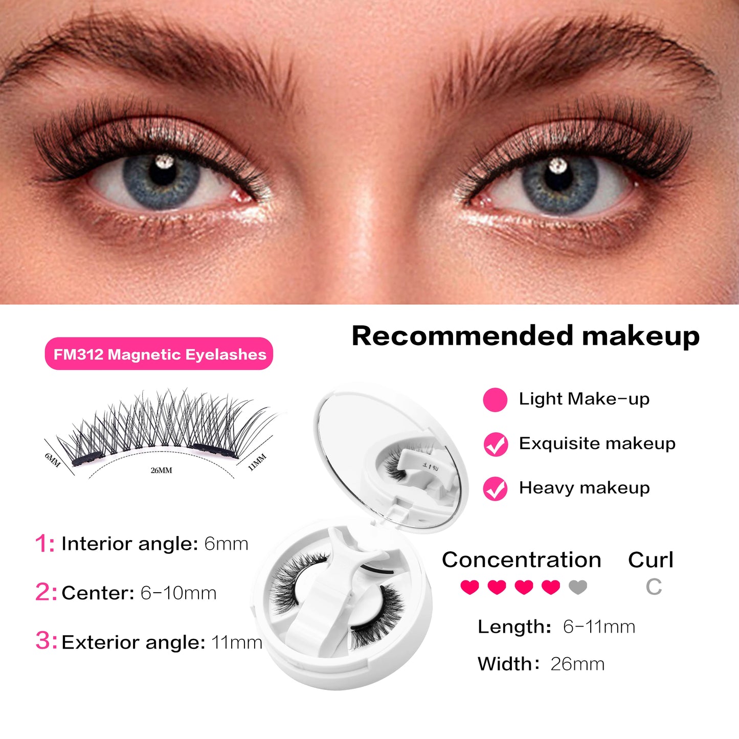 Magnetic Eyelash Kit