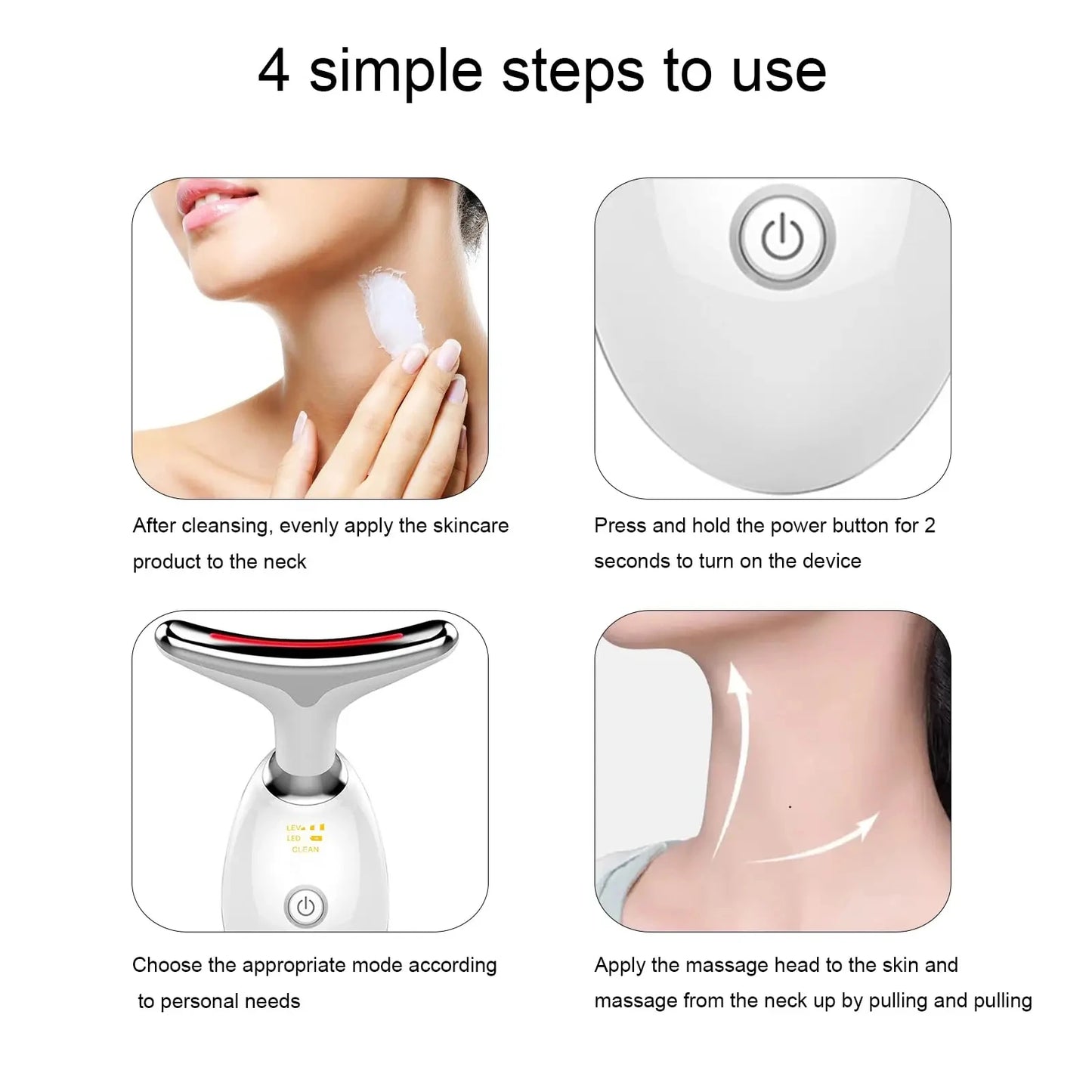 LED Skin Rejuvenation Massager