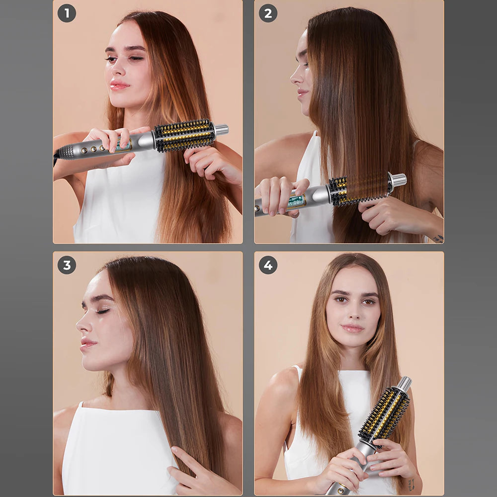 Heated Curling Styling Brush