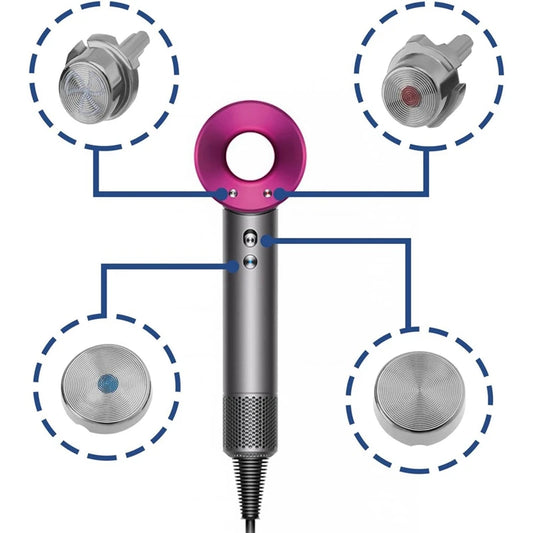 Dyson Hair Dryer Button Set