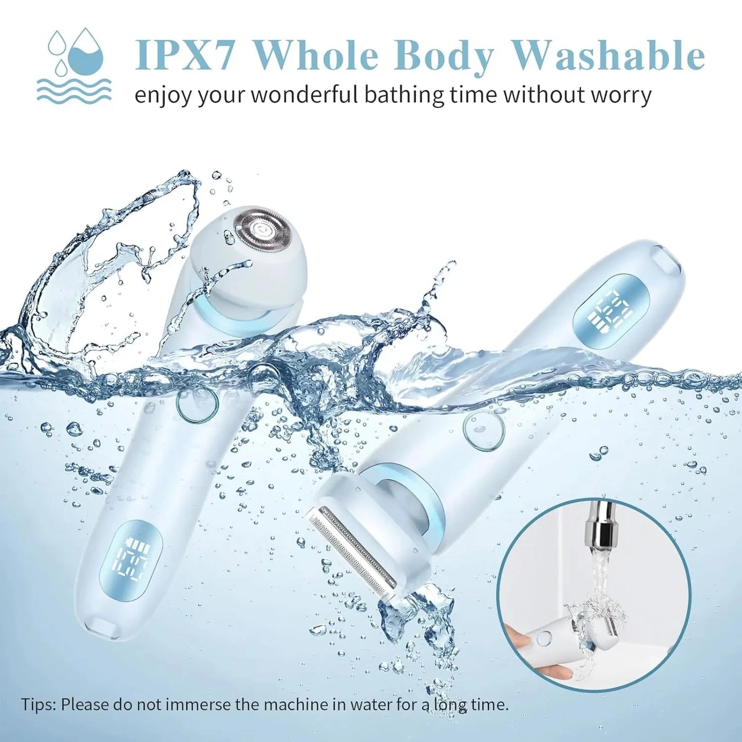 2-in-1 Women’s Electric Razor