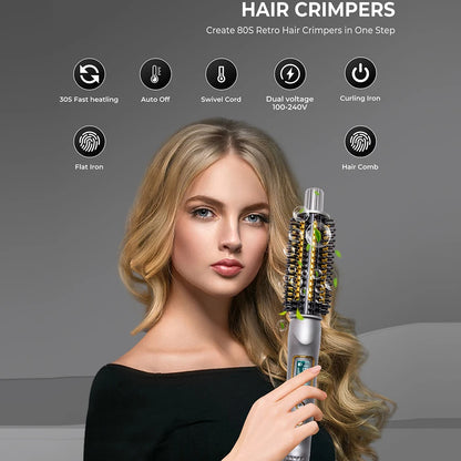 Heated Curling Styling Brush