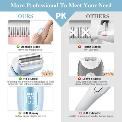 2-in-1 Women’s Electric Razor
