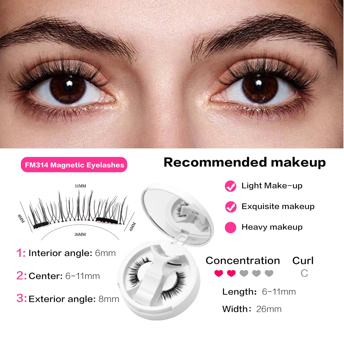 Magnetic Eyelash Kit