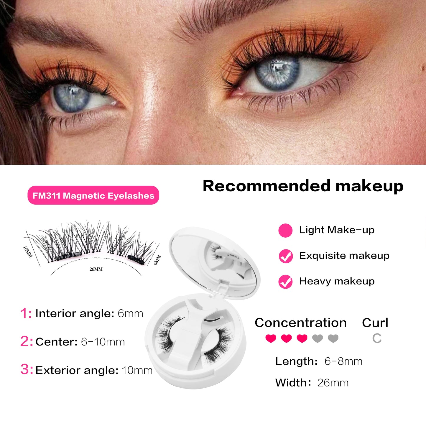 Magnetic Eyelash Kit